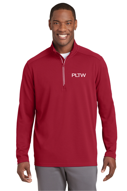 Sport-Wick® Textured 1/4-Zip Pullover