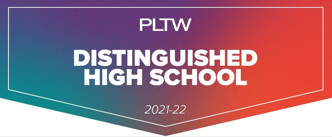 21-22 Distinguished High School Banner