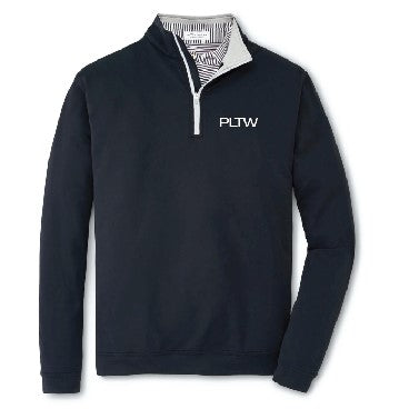 Peter Millar Men's Perth Stretch Loop Terry Quarter-Zip