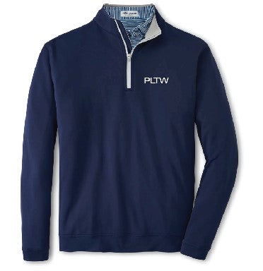 Peter Millar Men's Perth Stretch Loop Terry Quarter-Zip